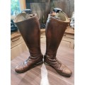 Bottes en cuir cousues italienne