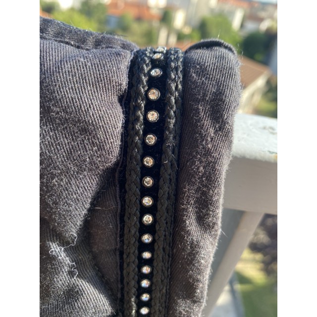 Tapis pearls  noir fouganza