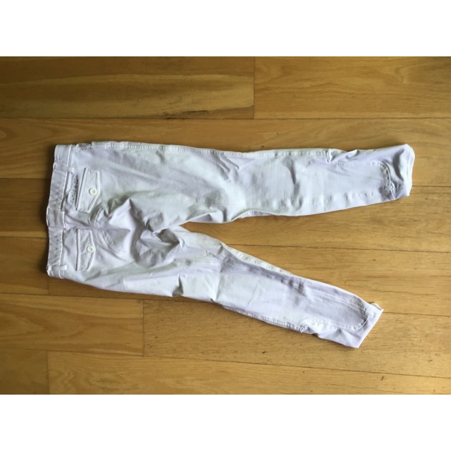 Pantalon blanc horse and go taille 14 ans