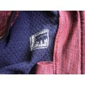Polo bordeaux et bleu marine taille 12ans