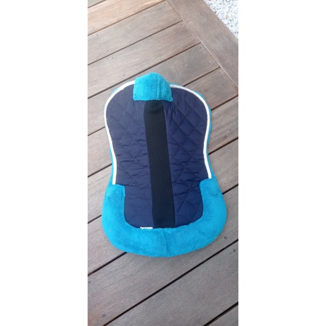 Ensemble amortisseur+tapis bleu