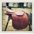Vends Selle Wintec synthétique marron 17`` pouces