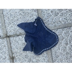 Bonnet bleu taille poney