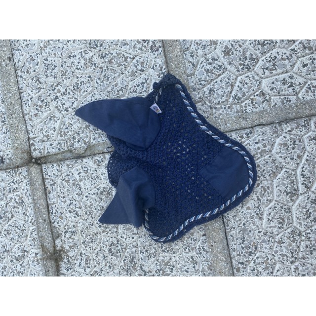 Bonnet bleu taille poney