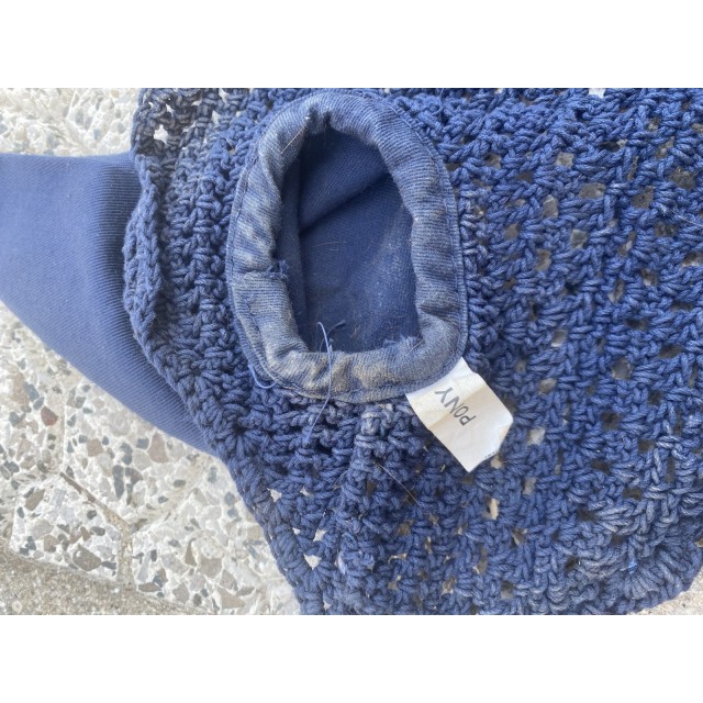 Bonnet bleu taille poney