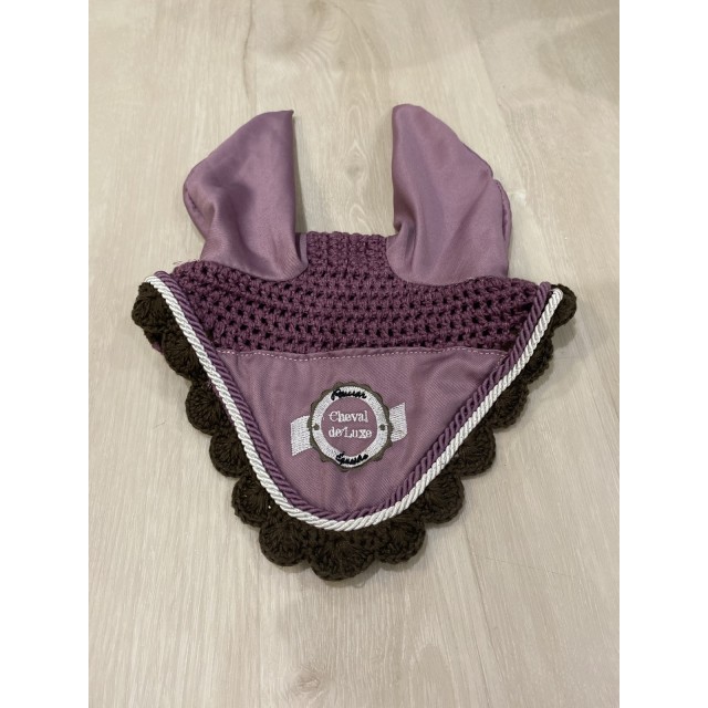Bonnet mauve Cheval de Luxe