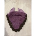 Bonnet mauve Cheval de Luxe