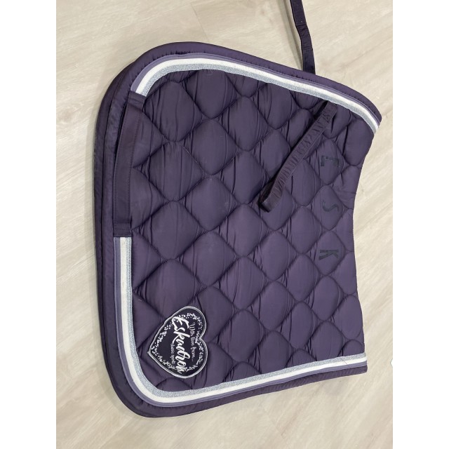 Tapis violet foncé coupe dressage Eskadron classic sports