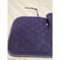 Tapis violet foncé coupe dressage Eskadron classic sports