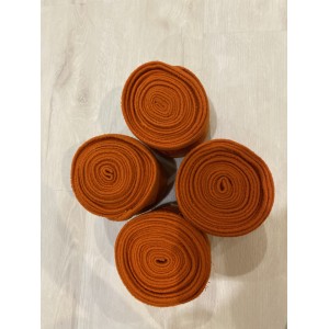 Set de 4 bandes de polos oranges