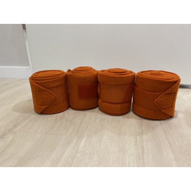 Set de 4 bandes de polos oranges