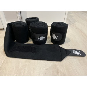 Bandes de polo noires Riding World