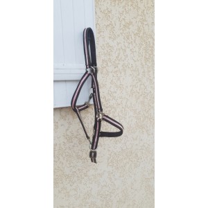 Licol rose et marron