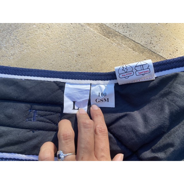 Couverture de marcheur Bleue