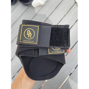 Ensemble guêtres + protèges boulets bleu turquoise BR taille poney