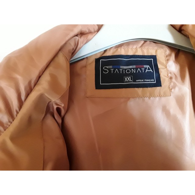 Doudoune ocre Stationata