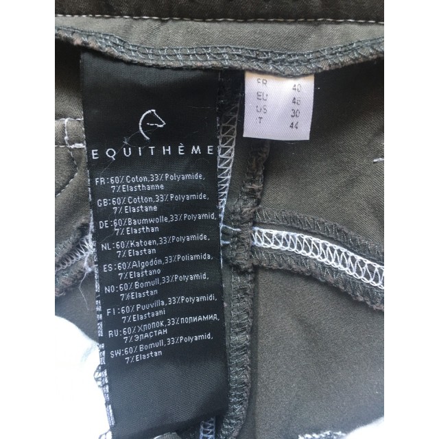 Pantalon EQUITHÈME Verona - Homme Gris