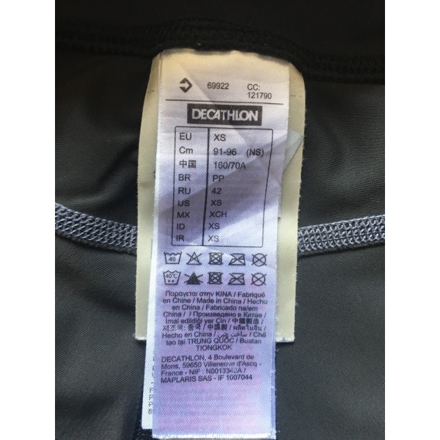 Pantalon legging d'été Gris foncé - Fouganza - Femme