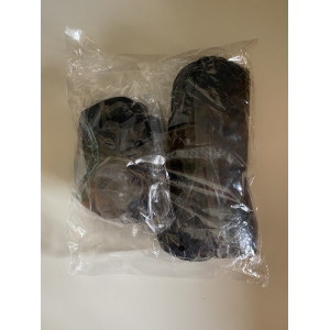 Guêtres et protèges boulets noir 25,6 x 11,8 cm