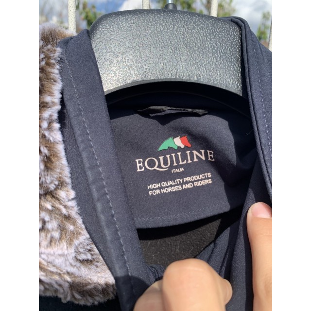doudoune equiline bleu marine