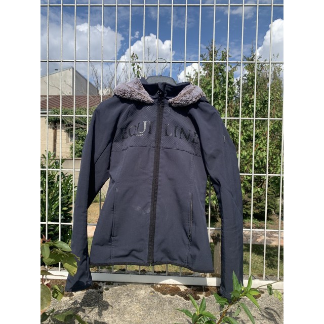 doudoune equiline bleu marine