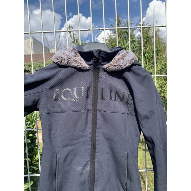 doudoune equiline bleu marine