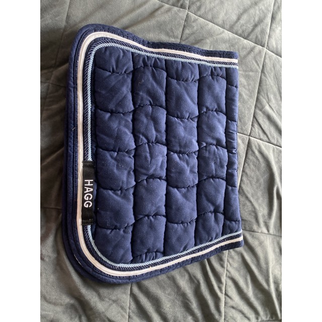 Tapis de selle Hagg bleu marine