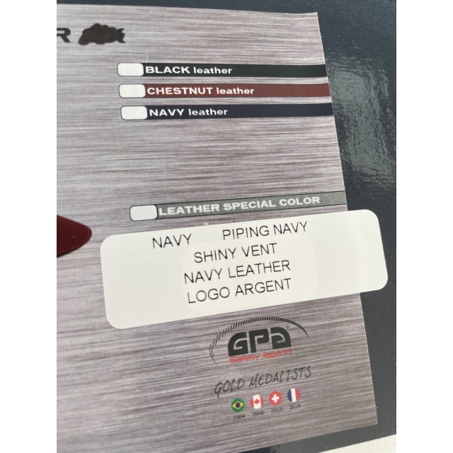 GPA first lady leather navy