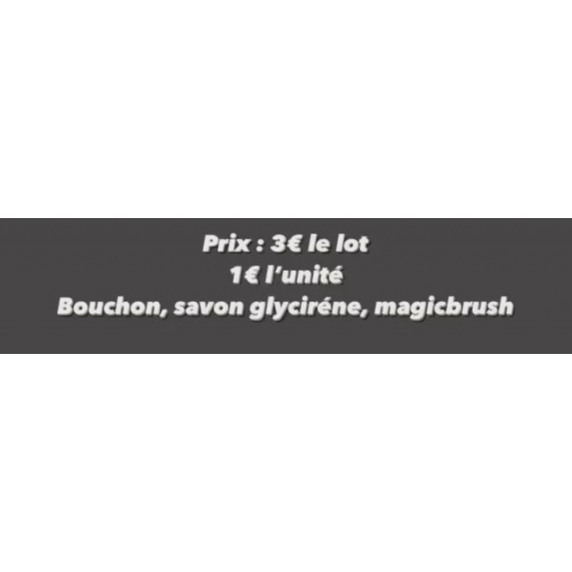 Lot de brosses
