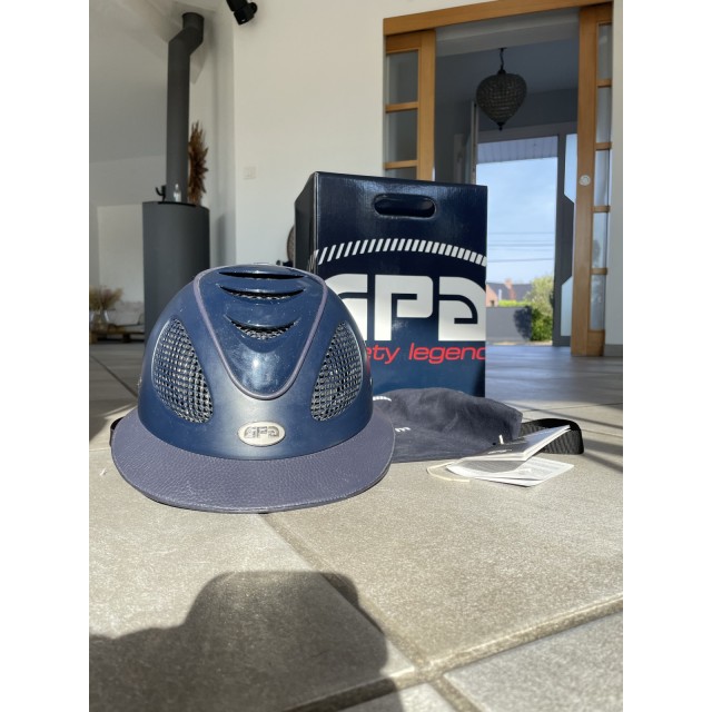 GPA first lady leather navy