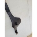 Bavette Eric Thomas Noir 95cm Cuir de Vachette