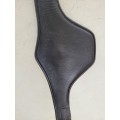 Bavette Eric Thomas Noir 95cm Cuir de Vachette