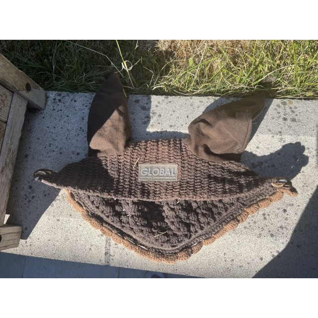 Bonnet marron taille cheval