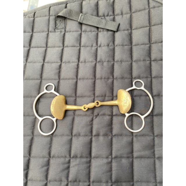 Mors Stubben 3 anneaux à double brisure