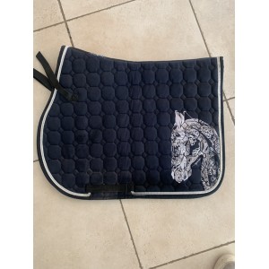 Tapis EQUILINE NEUF bleu marine / taille cheval