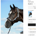 Licol Bucas comfort zebre