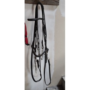 Bride noir taille cheval