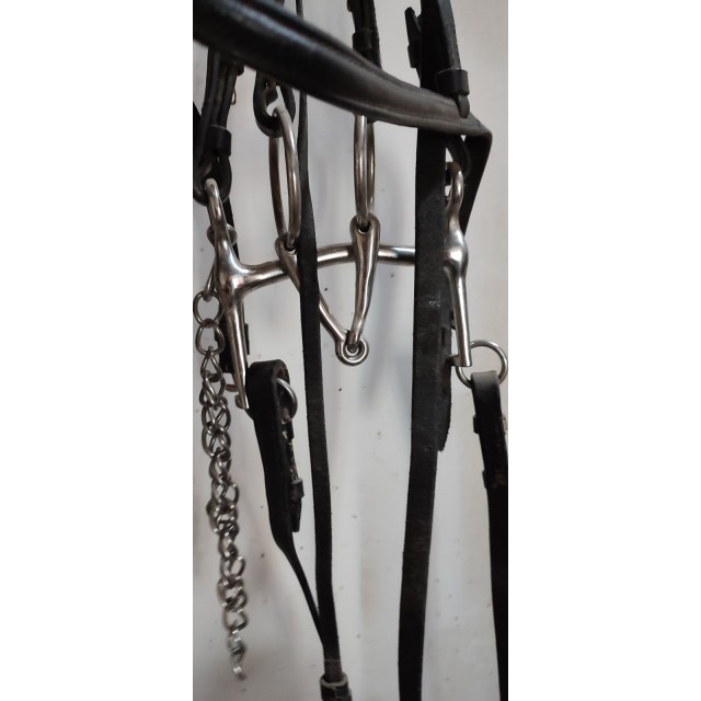 Bride noir taille cheval