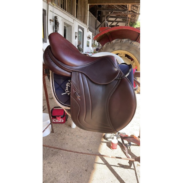 Selle CWD 17,5 cartier 3C doublée veau