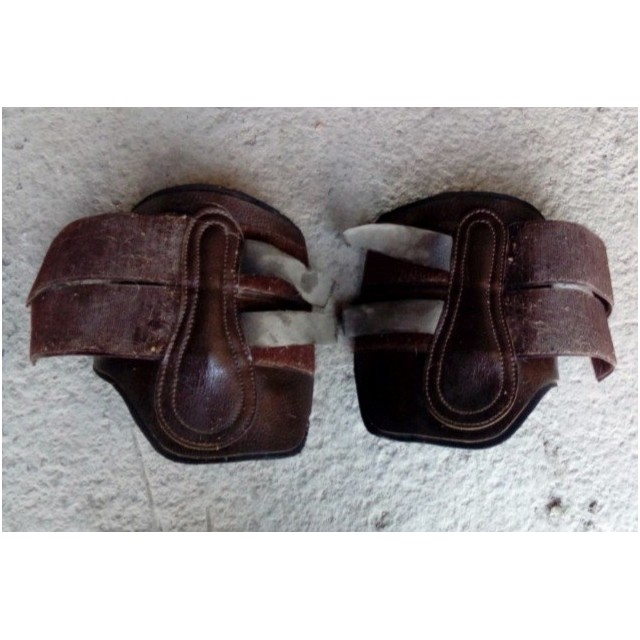 Guêtres fermées en cuir