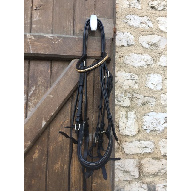 Bride noire taille cheval