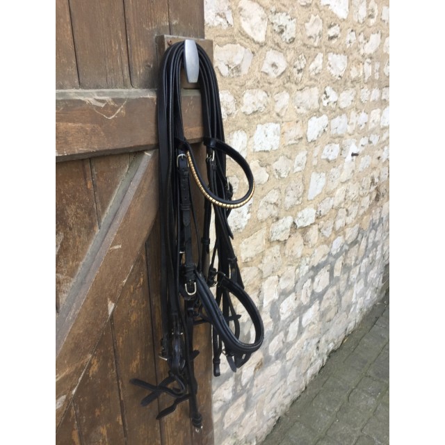 Bride noire taille cheval