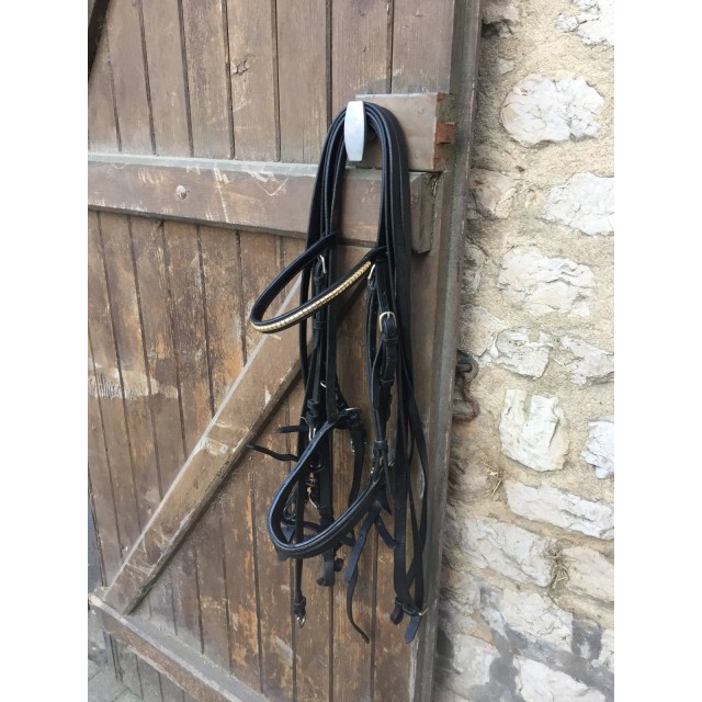 Bride noire taille cheval