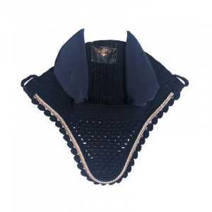 bonnet noir galon doré