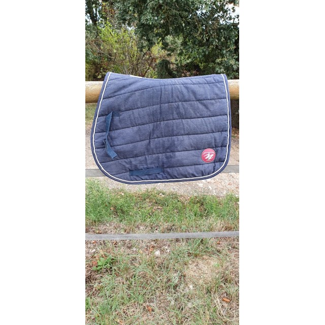 Lot 3 tapis noir et bleu marine