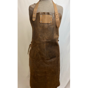 Tablier en cuir