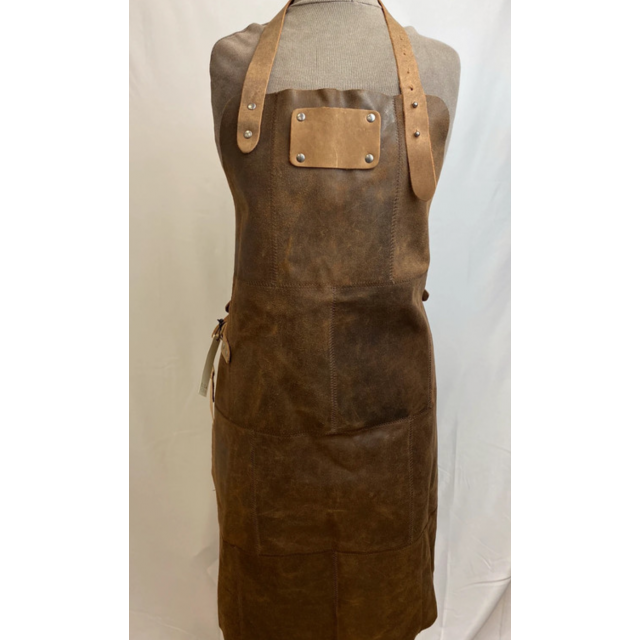 Tablier en cuir