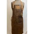 Tablier en cuir