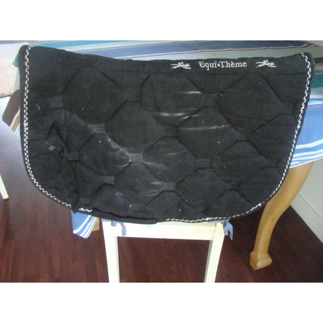 tapis mixte noir equitheme poney