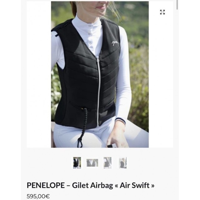 Gilet air bag Pénélope L